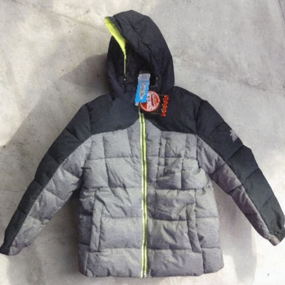 ZeroXposur Kids Puffer Jacket - Gray and Black